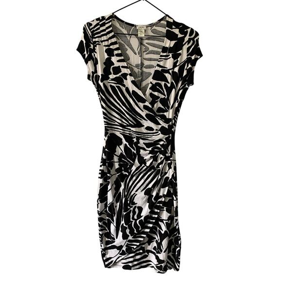 CACHE Faux Wrap Dress Size Small Bodycon Sexy Career - Picture 1 of 9